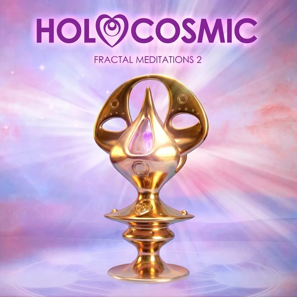 Album de música cósmica con coros angélicos Fractal Meditations 2 de HoloCosmic.