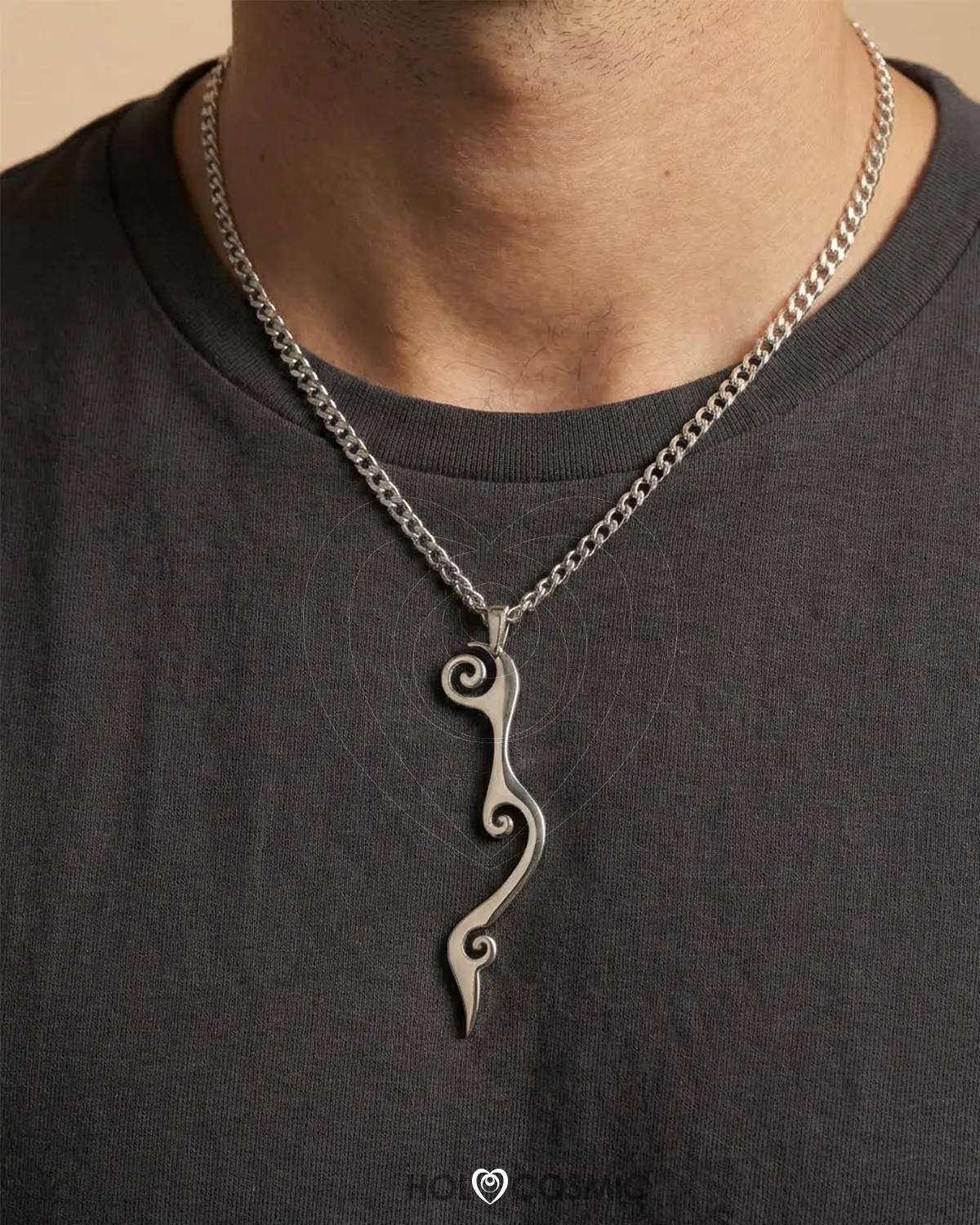 Recovecos del Alma Joyería Colgante Plata Elegante Bonito HOLOCOSMIC