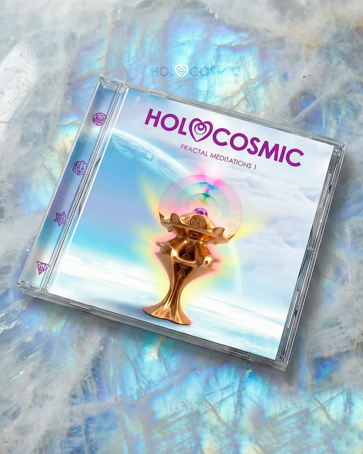 Fractal Meditations 1 Album de música para meditar y relajarse Fractal Meditations 1 de HoloCosmic.