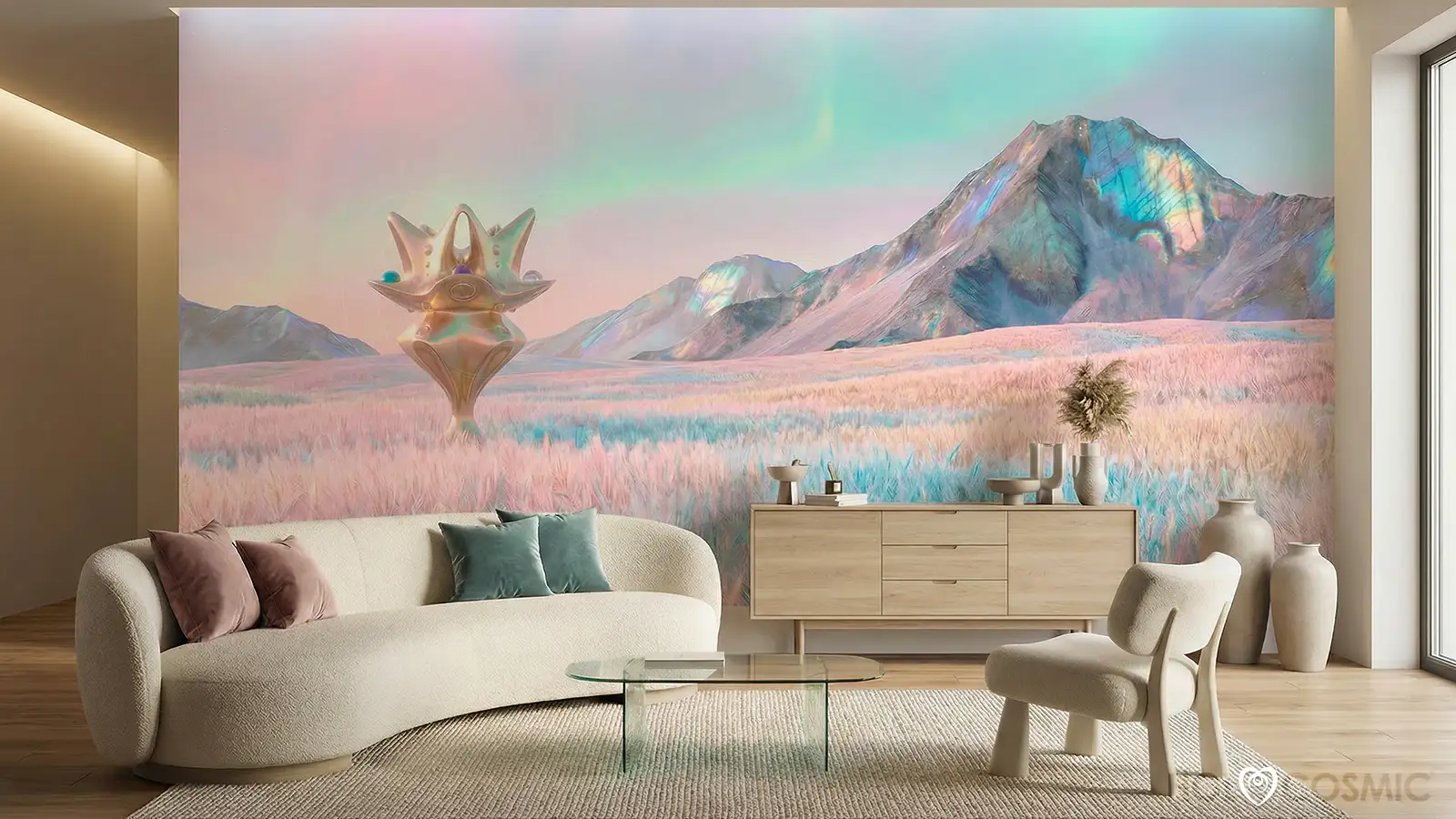 Sheladia Murales Arte Espritual Paisaje Fantasia Sheladia HOLOCOSMIC