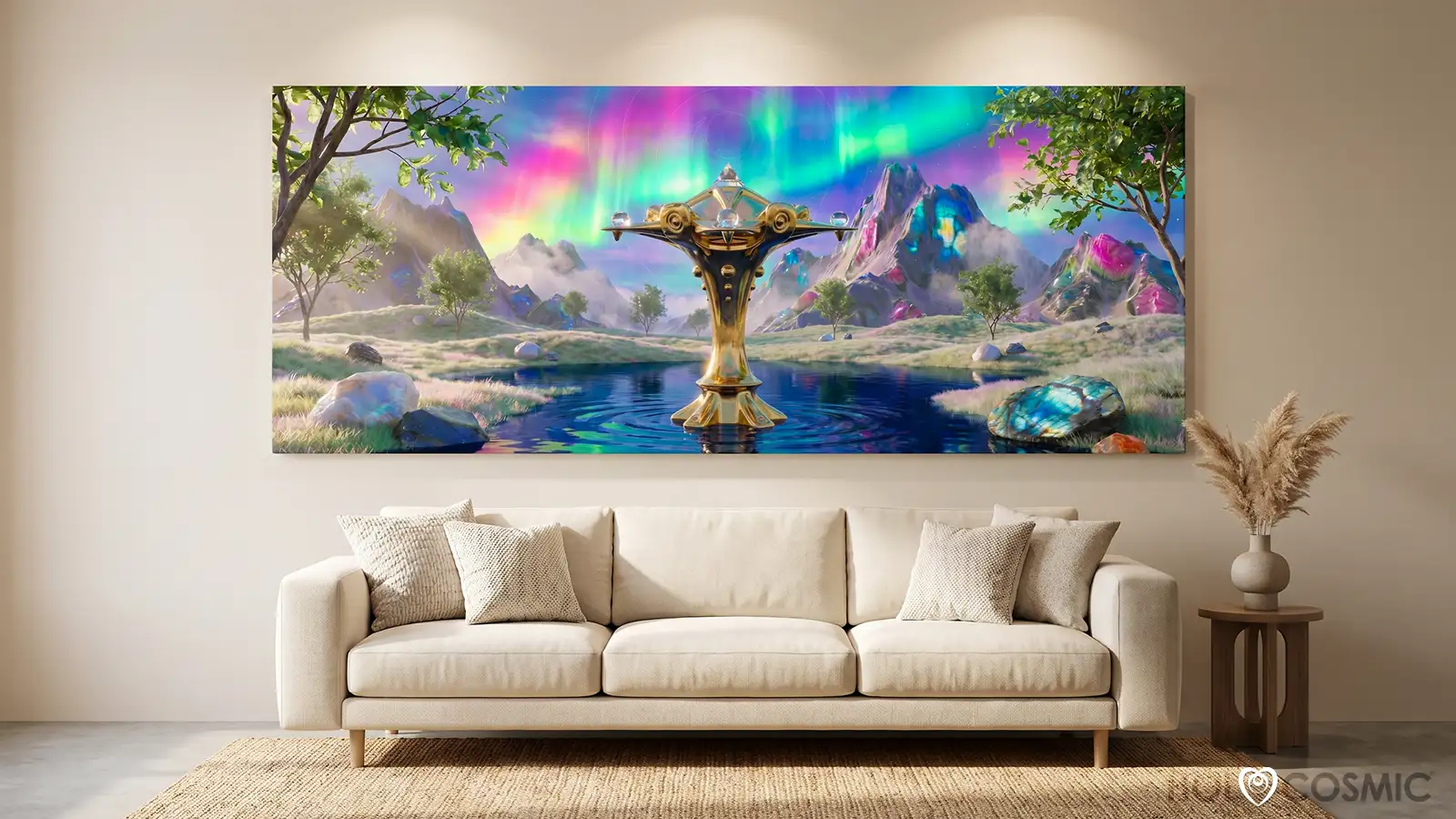 Elvet Lienzos Mundos Visionarios Arte Fantastico Paisaje Onirico Elvet HOLOCOSMIC