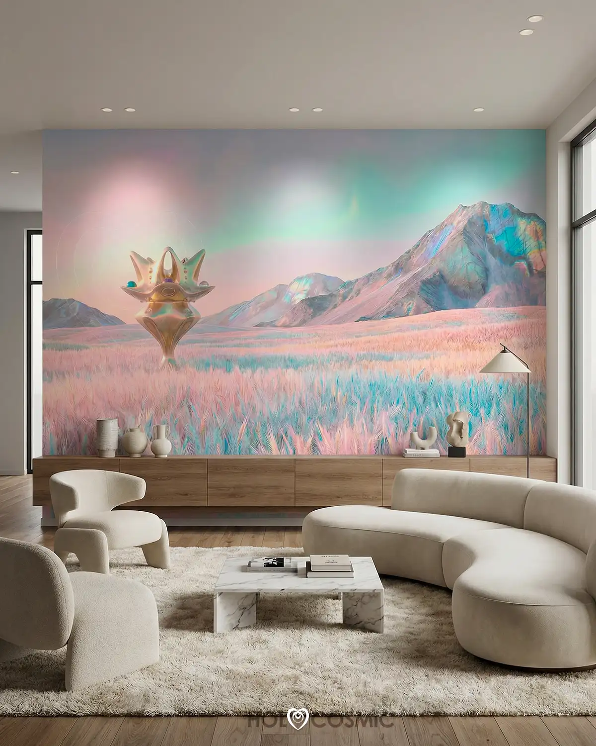 Sheladia Murales Arte Fantastico Paisaje Visionario Sheladia HOLOCOSMIC