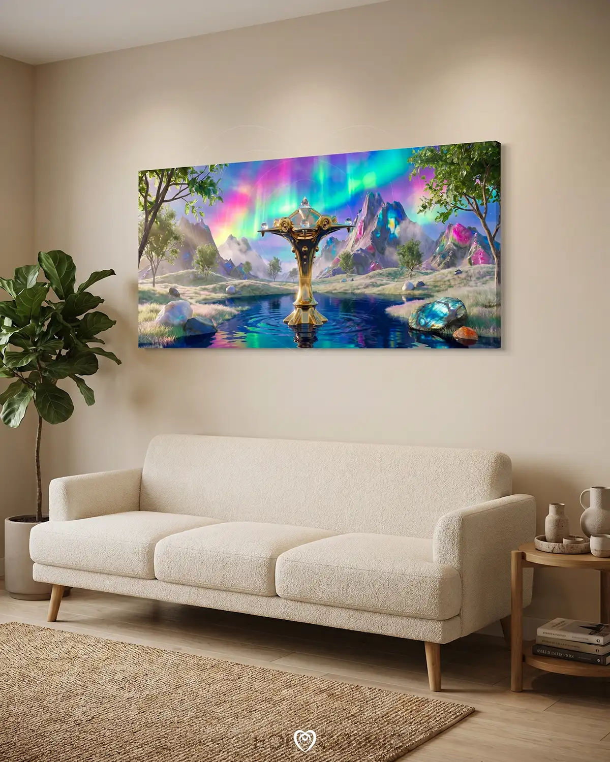 Elvet Lienzos Mundos Visionarios Arte Psicodelico Paisaje Espacial Elvet HOLOCOSMIC
