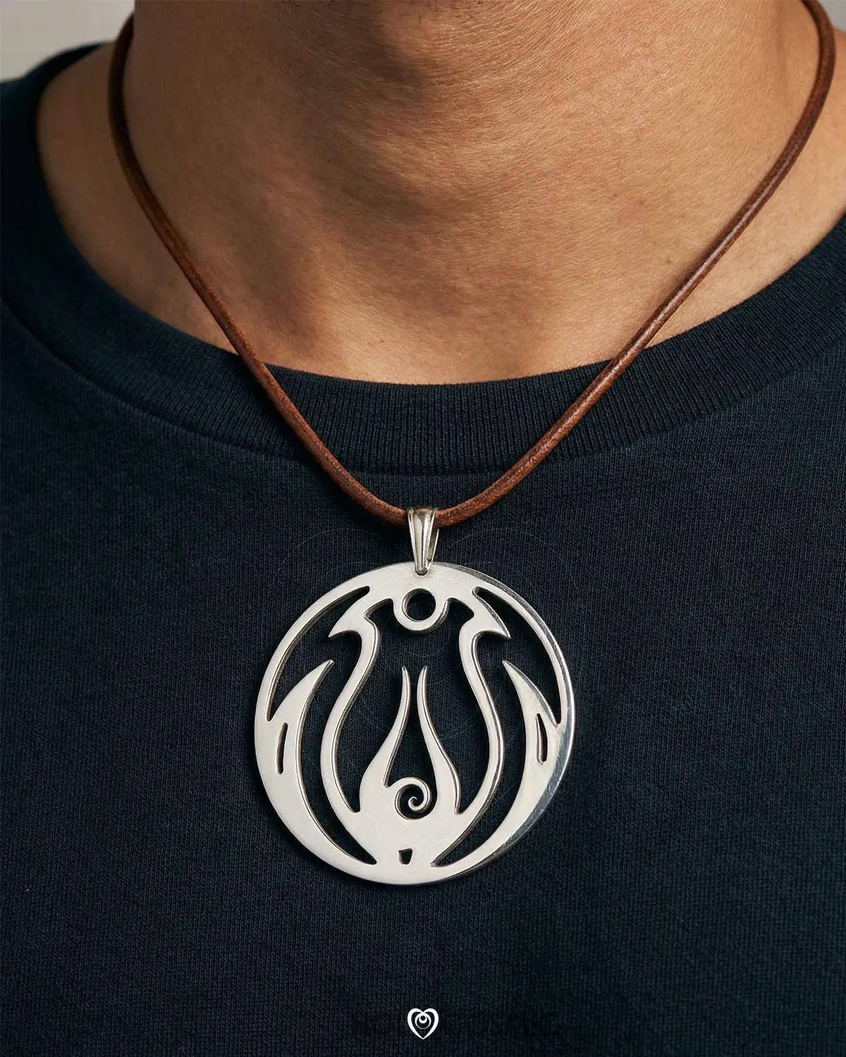Shium Joyería Colgante Mandala Plata Shium HOLOCOSMIC