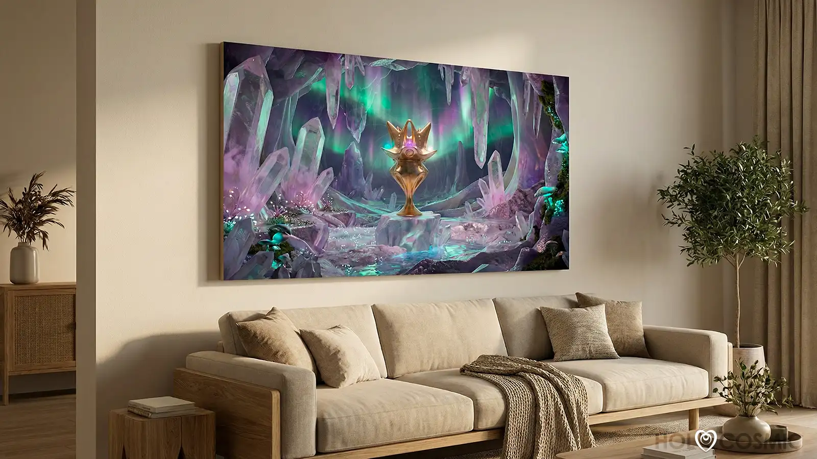Sheladia Lienzos Mundos Visionarios Cuadro Arte Cosmico Paisaje Alienigena Sheladia HOLOCOSMIC
