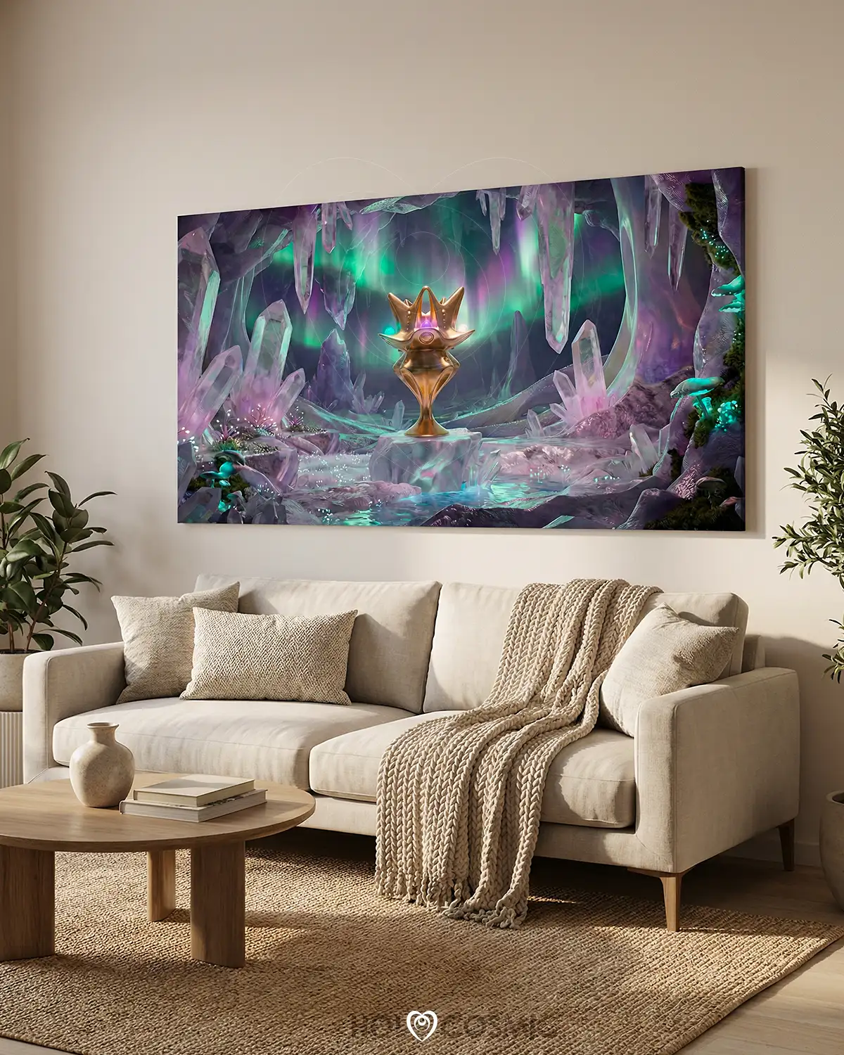 Sheladia Lienzos Mundos Visionarios Cuadro Arte Fantastico Paisaje Onirico Sheladia HOLOCOSMIC