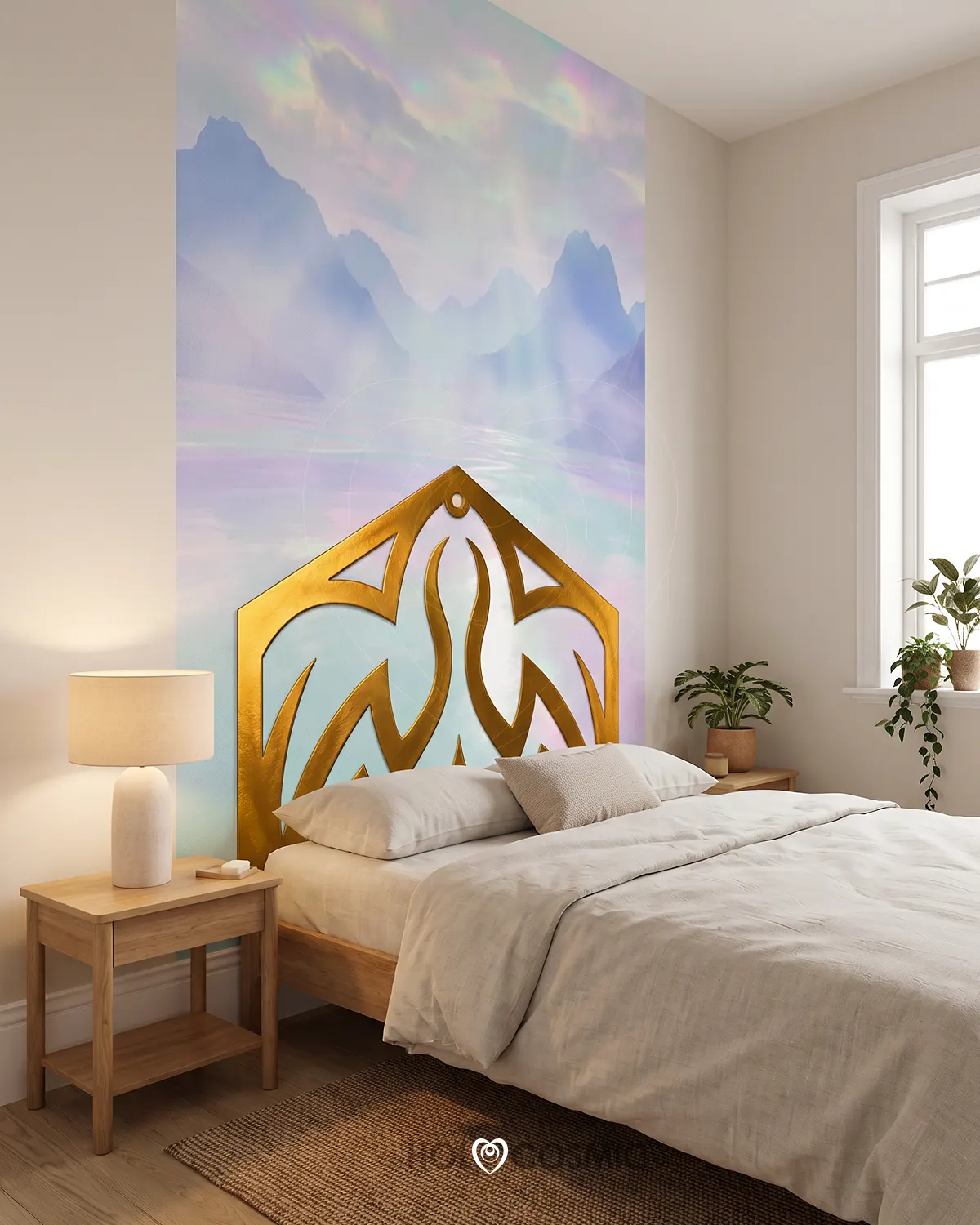 Dahim Mural Headboards Fantasy Art Mural Headboard Dahim HOLOCOSMIC