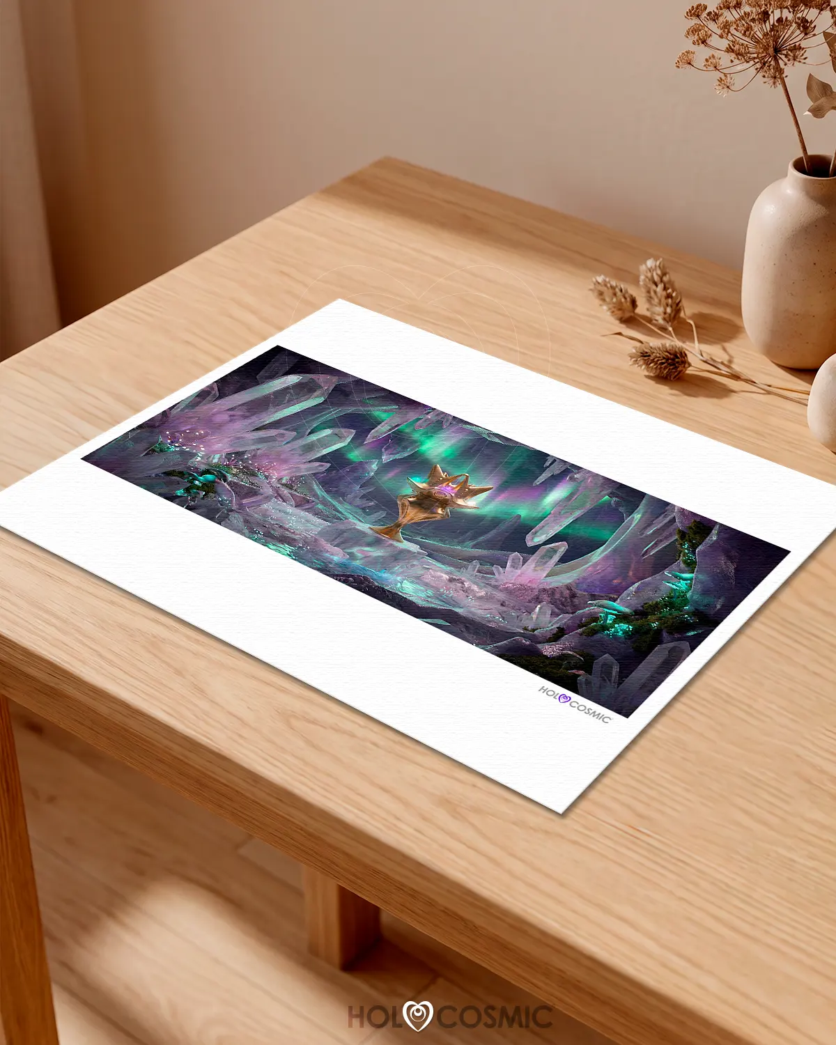 Sheladia Láminas Lamina Arte Galactico Paisaje Cosmico Sheladia HOLOCOSMIC